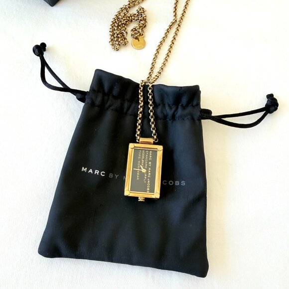Marc By Marc Jacobs Gold Chain Watch Pendant - Picture 7 of 15